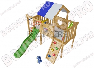 Игровой чердак Винни - Детские  комнатные площадки. Цена:33 500 руб. ширина:2.5 м, длина:2.5 м, высота:2.3 м, вес:130 кг