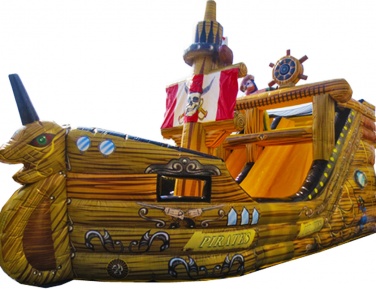 Батут корабль «Пиратский Корабль» (9*5*5 м) - Батуты. Цена:4440 руб. ширина:5.0 м, длина:9.0 м, высота:5.0 м, вес:240 кг