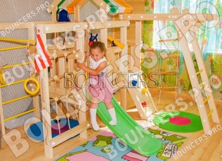 Игровой чердак Валли - Детские  комнатные площадки. Цена:29 900 руб. ширина:2.5 м, длина:2.0 м, высота:2.0 м, вес:114 кг