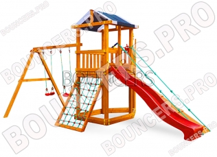 Баунти - Детские уличные площадки. Цена:93 500 руб. ширина:5.9 м, длина:3.4 м, высота:3.2 м, вес:245 кг